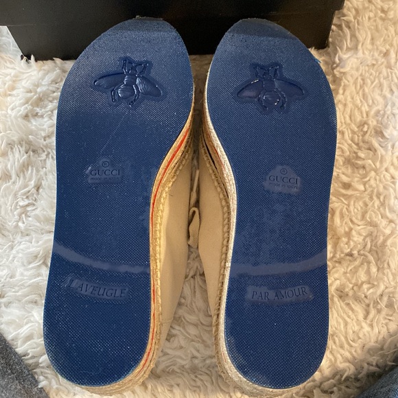 Vintage T.Sepang Gucci Print platform espadrilles - Picture 2 of 9